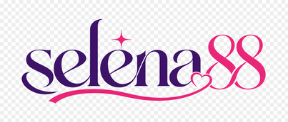 Logo selena88 berwarna biru